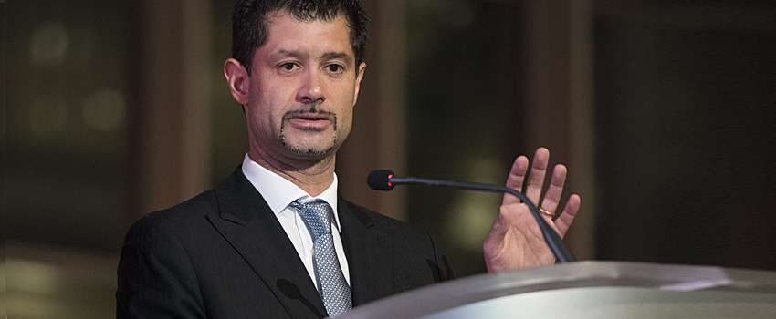 Lorenzo Alia addresses the WBFN Annual Dinner Lorenzo address at the Annual Dinner image