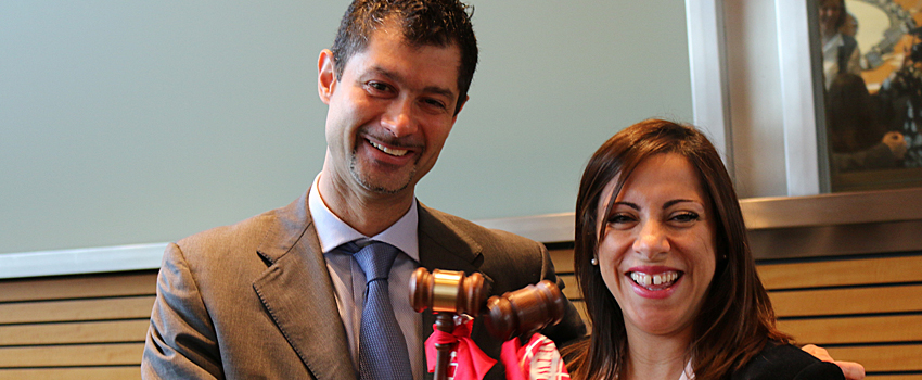 Loubna and Lorenzo, WBFN Presidents WBFN Presidents