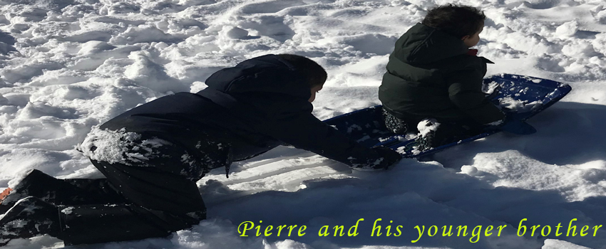 Pierre and his younger brother