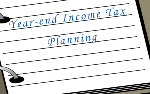 Year End Tax Planning