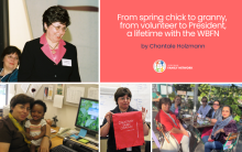 From Spring Chick to Granny, from Volunteer to President, a lifetime with the WBFN