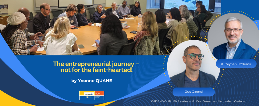 The entrepreneurial journey – not for the faint-hearted!